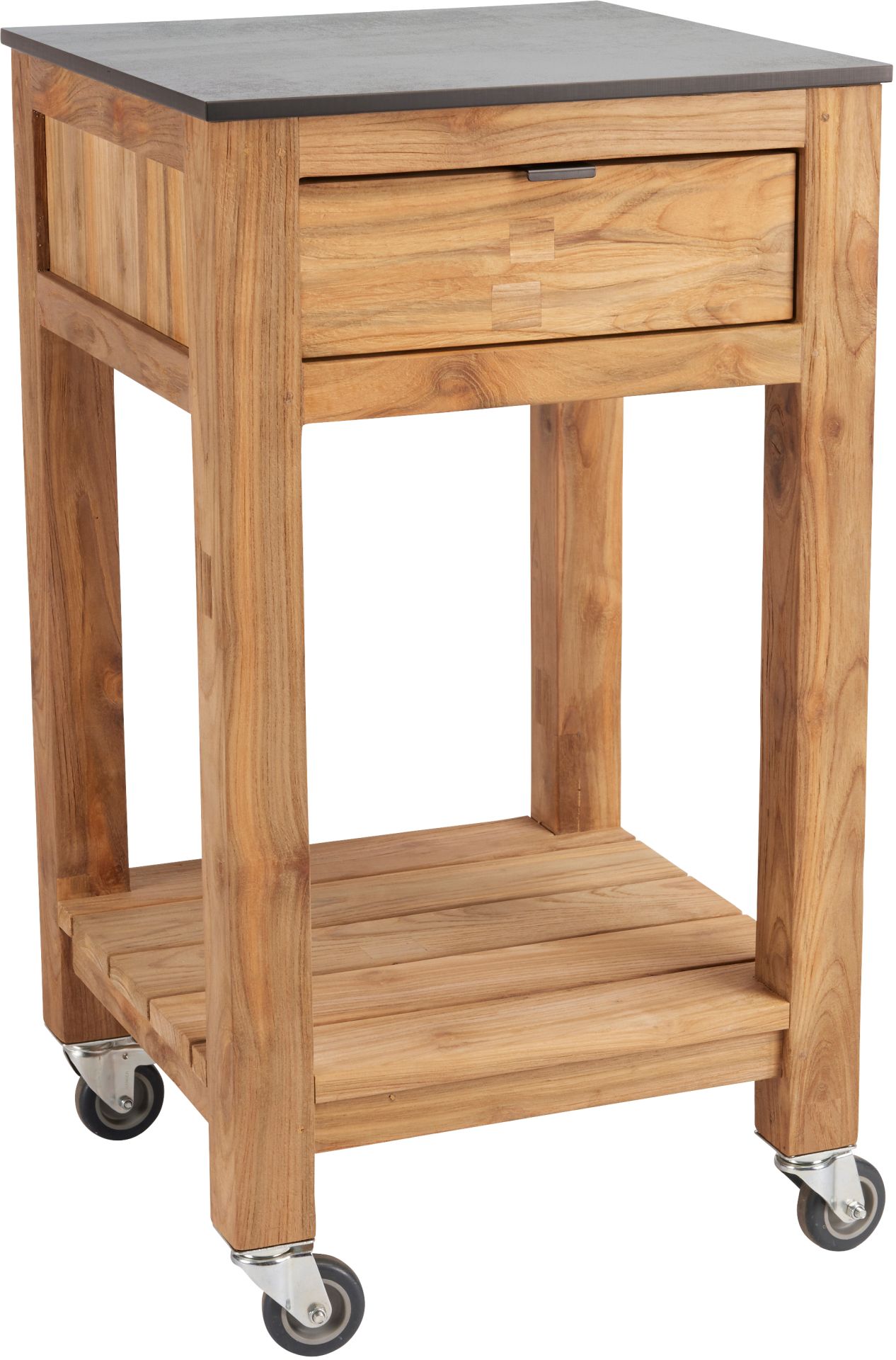 Stern Hilda Sideboard 1 Schublade 50x50x90 cm Zement hell